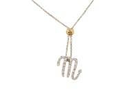 Collana Chimento Donna in Oro bianco Diamante 81991609